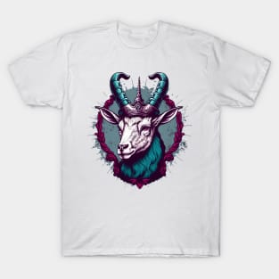 Goat King With Crown T-Shirt